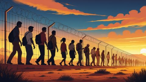 Los inmigrantes indocumentados en EE.UU. también pueden ser multados por no salir a tiempo después de una orden de salida voluntaria.
