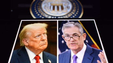 Donald Trump y Jerome Powell