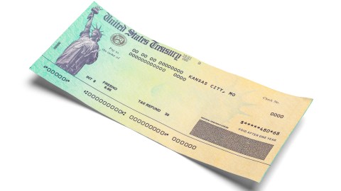 Cheque de reembolso de impuestos en Estados Unidos