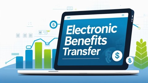 A través del programa EBT, a los beneficiarios de asistencia nutricional se les emite una tarjeta electrónica similar a una tarjeta de débito para el pago de beneficios directamente a los minoristas.