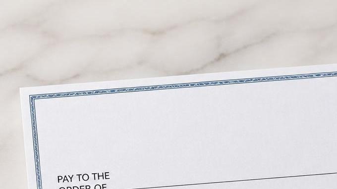 Cheque de papel