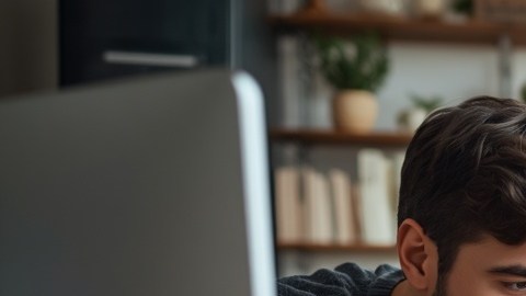 Familia hispana revisa sus cuentas.
