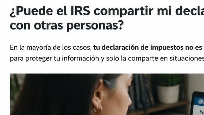 Latina revisa su IRS